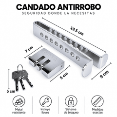 CANDADO De Pedal Para Carro