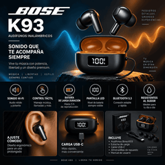 AURICULARES Bose K93 Bluetooth
