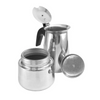 Cafetera Espresso, acero inoxidable, manual