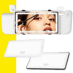 Espejo de maquillaje Para carro Luz Led