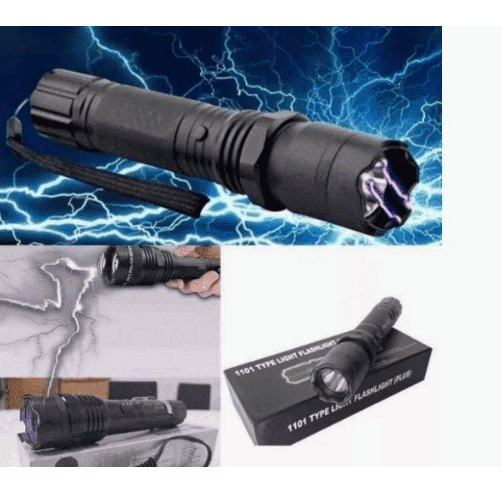 Linterna led con Taser Integrado
