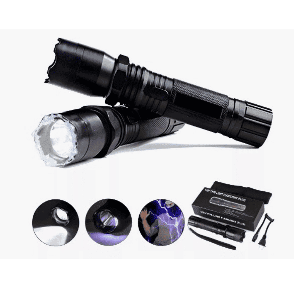 Linterna led con Taser Integrado
